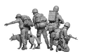 Masterbox 1/35 Dog Patrol. Vietnam War series