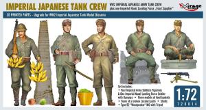 Miragehobby 1/72 WW2 Japanese Tank Crew