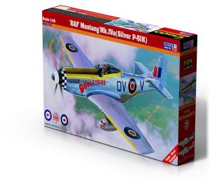 Mistercraft 1/48 RAF Mustang Mk. IVa (Silver P-51K)