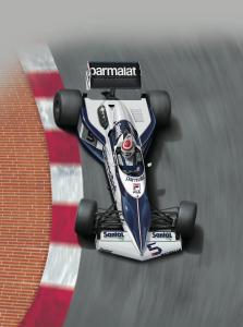 Nunu 1/20 Brabham (BT52) 83 Monaco GP