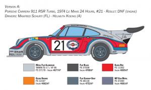 Italeri 1:24 Porsche Carrera RSR Turbo (easy kit)