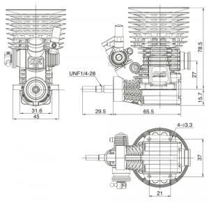 O.S.SPEED B2105 3.5cc Buggy Engine