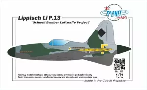 Planetmodels 1/72 Lippisch Li P.13