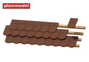 Plusmodel 1/35 Roof tiles smooth 140pcs