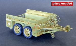 Plusmodel 1/35 US trailer M13 tandem axle