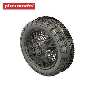 Plusmodel 1/35 Wheels for british armored car RR