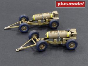 Plusmodel 1/32 Bomb trailer MK2