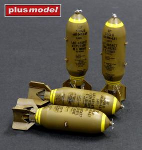 Plusmodel 1/32 Bombs 500lb (4 pcs)