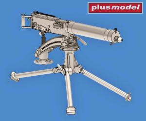 Plusmodel 1/35 Machine gun Vickers pattern B