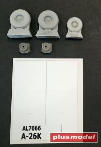 Plusmodel 1/72 A-26K Invader wheels