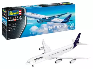 Revell 1/144 Airbus A340-300 Lufthansa New Livery