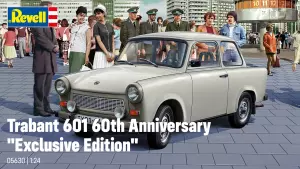 Revell 1/24 Gift Set 60th Anniversary Trabant 601