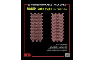 Ryefield 1/35 3D printed Workable Tracks for RMSH Late Type for T-55/72/62