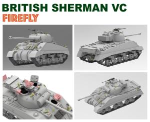 Ryefield 1/35 British Sherman VC Firefly