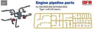 Ryefield 1/35 Engine pipeline parts for RM-5003 RM-5025