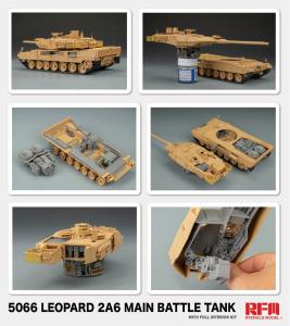 Ryefield 1/35 Leopard 2A6 with Full Interior