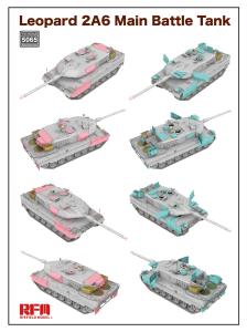 Ryefield 1/35 Leopard 2A6 with workable tracks