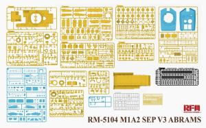 Ryefield 1/35 M1A1 SEP V3 Abrams MBT