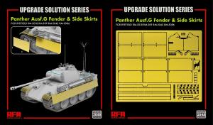 Ryefield 1/35 Panther Ausf.G Fender & Side Skirts for kits 5018 5019 5045 5089