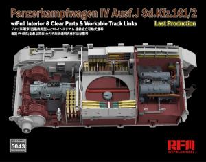 Ryefield 1/35 Pz.Kpfw. IV Ausf. J Last Production w/full interior