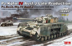 Ryefield 1/35 Pz.kpfw.IV Ausf.J late production /Pz.beob.wg.IV Ausf.J