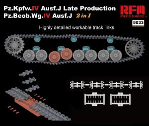 Ryefield 1/35 Pz.kpfw.IV Ausf.J late production /Pz.beob.wg.IV Ausf.J