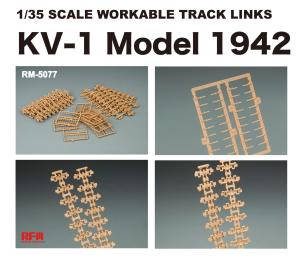 Ryefield 1/35 Workable Tracks for  KV-1 Model 1942