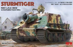 Ryefield 1/35 Sturmtiger w/workable track links