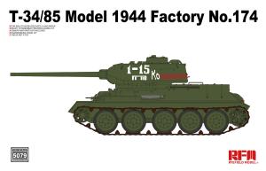 Ryefield 1/35 T-34/85 Model 1944 Factory No.174