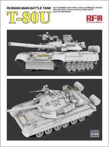 Ryefield 1/35 T-80U Russian MBT