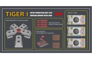 Ryefield 1/35 Tiger I Initial production early 1943