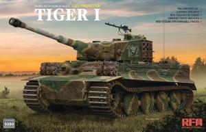 Ryefield 1/35 Tiger I Late w/Full interior & Zimmerit