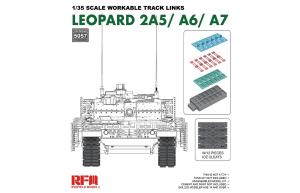 Ryefield 1/35 Track links for LEOPARD 2A5/A6/A7