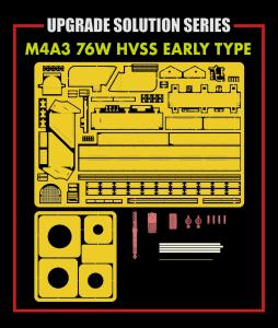 Ryefield 1/35 Upgrade set for 5058 M4A3 76W HVSS