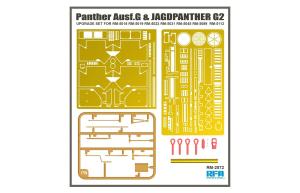 Ryefield 1/35 Upgrade Set For Panther Ausf.G & Jagdpanther G2 (for 5018, 5019, 5022, 5031, 5045, 5089, 5112)