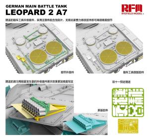 Ryefield 1/35 Upgrade Set for Ryefield 5108 Leopard 2 A7