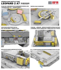 Ryefield 1/35 Upgrade Set for Ryefield 5108 Leopard 2 A7