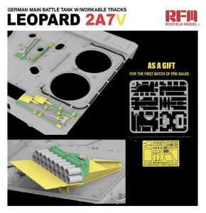 Ryefield 1/35 Upgrade Solution for Ryefield Leopard 2A7V