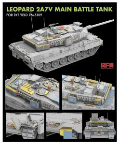 Ryefield 1/35 Upgrade Solution for Ryefield Leopard 2A7V