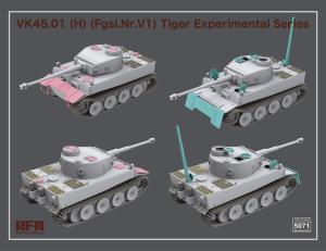 Ryefield 1/35 VK45.01(H) (Fgsl.Nr.V1) Tiger Experimental Series