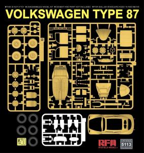 Ryefield 1/35 Volkswagen Type 87 with Full Interior