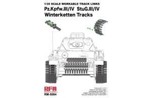 Ryefield 1/35 Workable Winterketten Tracks for Pz.Kpfw. III/IV