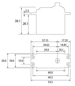 S-C300 Car Servo 9.6kg 0.12s HV S.BUS2