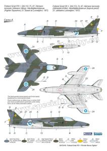 Special Hobby 1/72 Folland Gnat FR.1 Finnish Recce Fighter