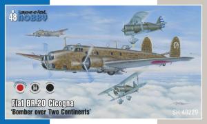 Specialhobby 1/48 Fiat Br.20 Cicogna "Bomber over Two Continents"