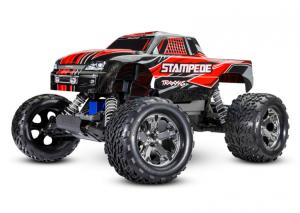 Stampede 2WD 1/10 RTR /USB laturi PUN + kahdet renkaat