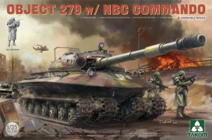 Takom 1/35 OBJECT 279 w/NBC COMMANDO