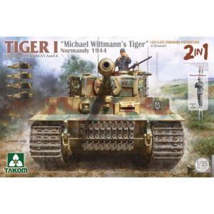 Takom 1/35 Michael Wittmanns Tiger I, Normandy 1944 w/Zimmerit