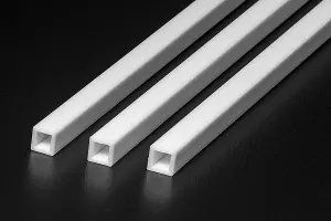 Tamiya Plastic Beams 8mm Square Tube (3pcs.)