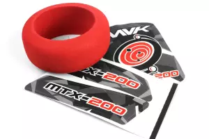 Transmitter Wheel Foam & Decals (Red)